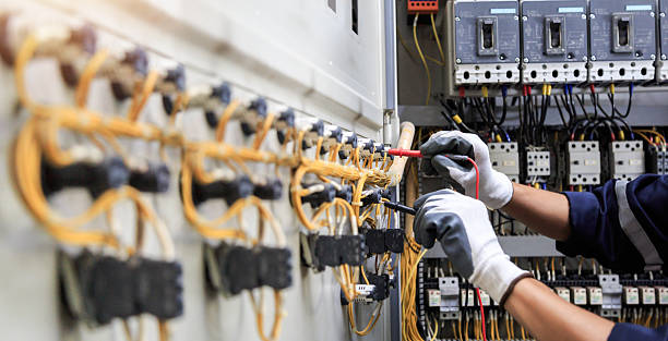 Professional Electrician technician working in Moss Bluff, LA